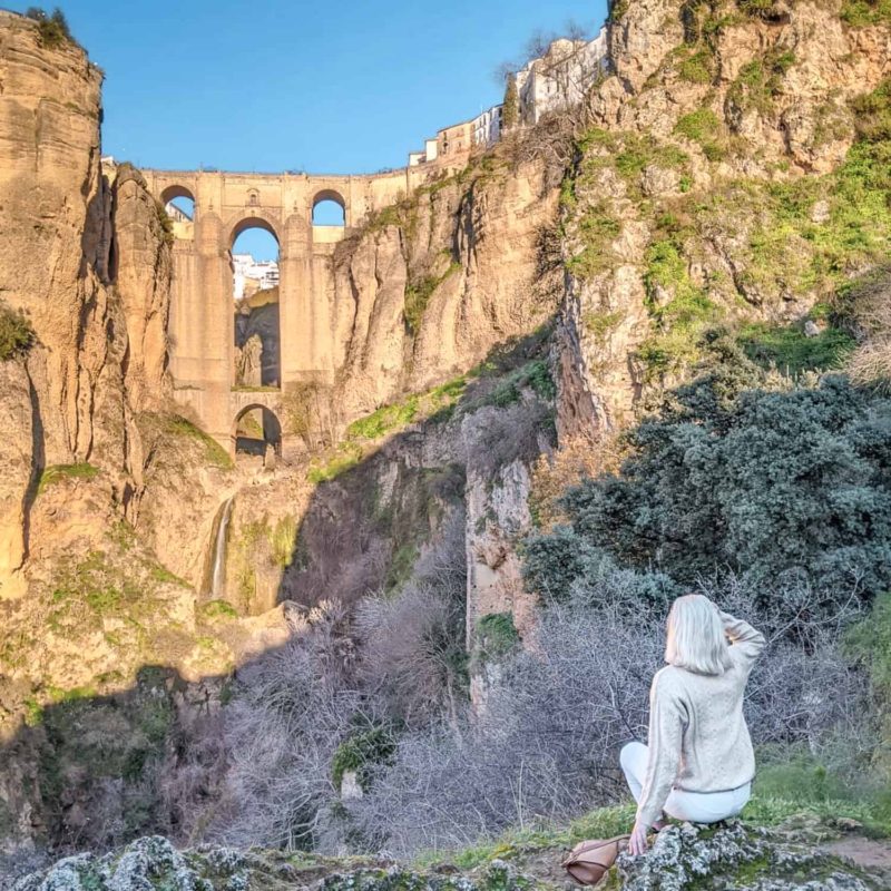 The Puente Nuevo spanning Ronda’s deep gorge