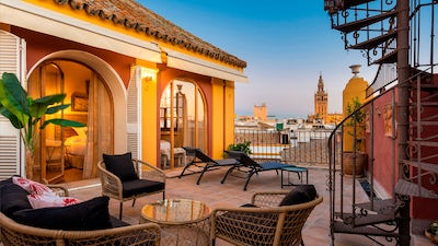 luxury apartment in seville spain