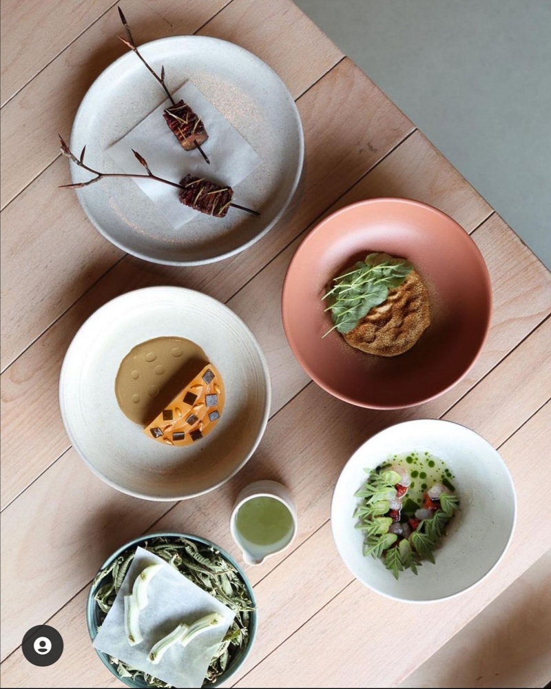 beautiful dishes at one of the best places to eat in dublin, bastible