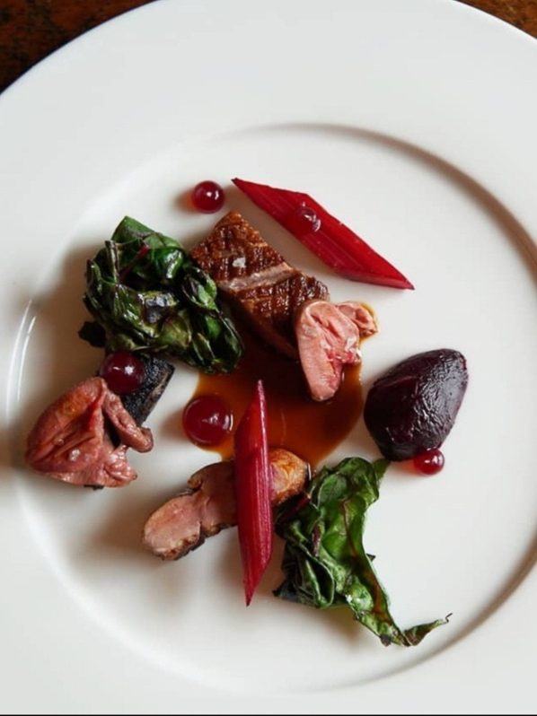 duck main course at delahunt, best irish restaurant in dublin