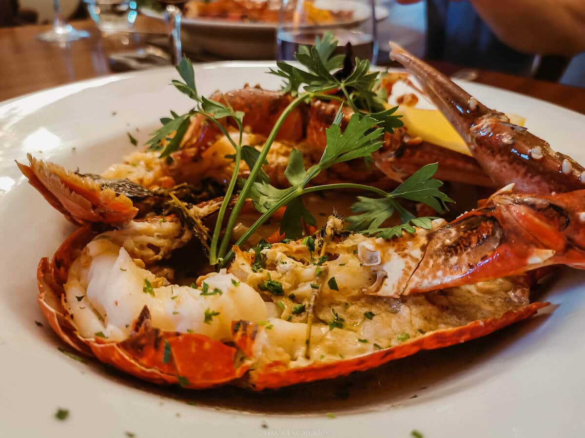 connemara lobster at lough inagh lodge