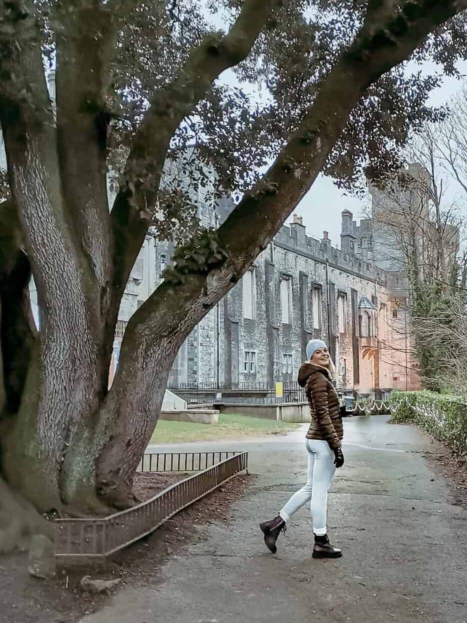 kilkenny castle in winter during 7 days in ireland
